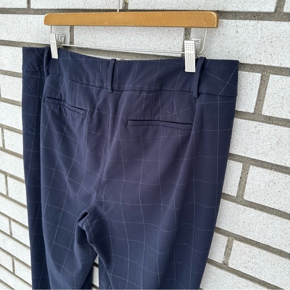 Chico’s Fabulously Slimming Windowpane Straight Ankle Pants - Picture 8 of 12